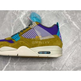 Union La Nike Air Jordan 4 Retro Spdesert Moss Sneakers