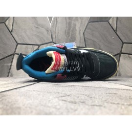Nike Union La Air Jordan 4 Retro Off Noir Sneakers For Men And Women