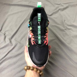 Nike Air Max 270 React Hyper Jade Running Shoes For Men And Women Black