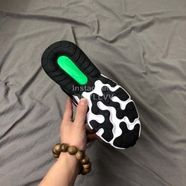 Nike Air Max 270 React Hyper Jade Running Shoes For Men And Women Black