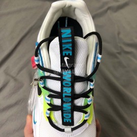 Nike Air Max 270 React Hyper Jade Running Shoes For Men And Women White Green