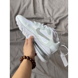 Nike Air Max 270 React Hyper Jade Running Shoes Gray For Men And Women 