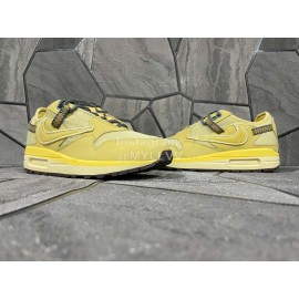 Travis Scott Nike Air Max 87 Cact Us Jack Sneakers For Men And Women Yellow
