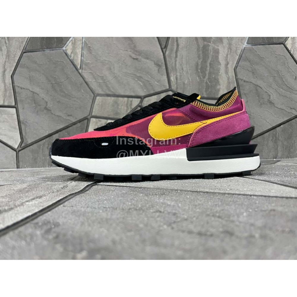 Sacai Nike Ldv Waffle Onesummit Whiteinfinite Llilac Sneakers For Men And Women Purple