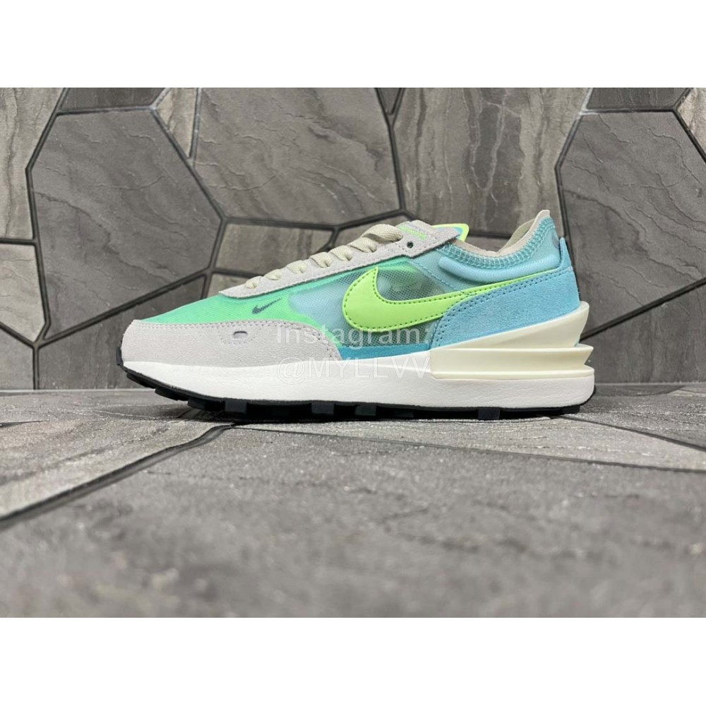 Sacai Nike Ldv Waffle Onesummit Whiteinfinite Llilac Sneakers For Men And Women Blue