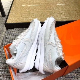 Sacai Nikeldv Wafflegrey White Sneakers For Men And Women White