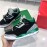 Nike Air Jordan 3 Basketball Shoes For Men Black Green