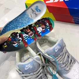 Sean Cliver Nike Sb Dunk Low Pro Qs Sneakers For Men And Women