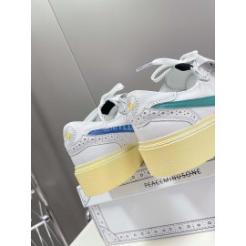 Peaceminusone Nike Casual Leather Shoes For Men And Women