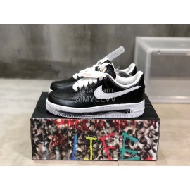 Peaceminusone Nike Air Force 1 Air Sole Sportshoes Black