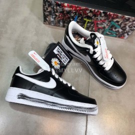 Peaceminusone Nike Air Force 1 Air Sole Sportshoes Black