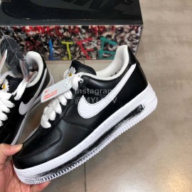Peaceminusone Nike Air Force 1 Air Sole Sportshoes Black