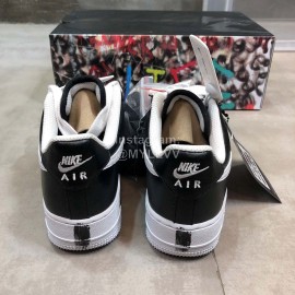 Peaceminusone Nike Air Force 1 Air Sole Sportshoes Black