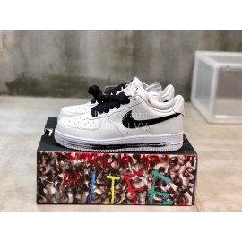 Peaceminusone Nike Air Force 1 Air Sole Sportshoes White