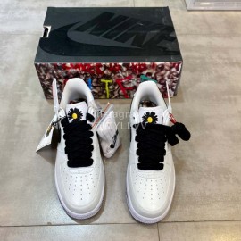 Peaceminusone Nike Air Force 1 Air Sole Sportshoes White