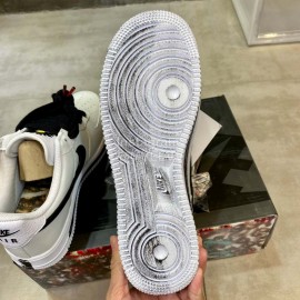 Peaceminusone Nike Air Force 1 Air Sole Sportshoes White