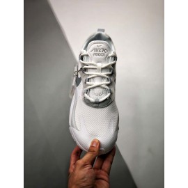 Nike Air Max 270 React Running Shoes White Gray For Men And Women