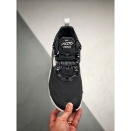 Nike Air Max 270 React Sneakers For Men And Women Black