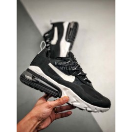 Nike Air Max 270 React Sneakers For Men And Women Black