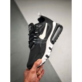 Nike Air Max 270 React Sneakers For Men And Women Black