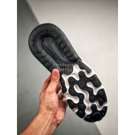 Nike Air Max 270 React Sneakers For Men And Women Black