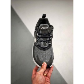 Nike Air Max 270 React Sneakers For Men And Women Gray