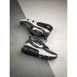 Nike Air Max 270 React Sneakers For Men And Women Gray