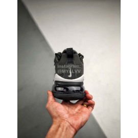 Nike Air Max 270 React Sneakers For Men And Women Gray