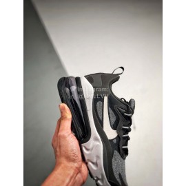 Nike Air Max 270 React Sneakers For Men And Women Gray