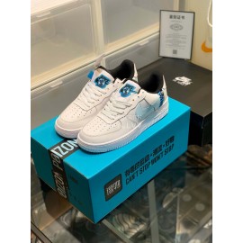 Nike Air Force 1ww Air Sole Sneakers For Men And Women Blue