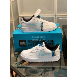 Nike Air Force 1ww Air Sole Sneakers For Men And Women Blue