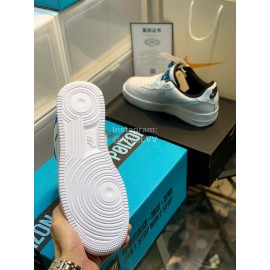 Nike Air Force 1ww Air Sole Sneakers For Men And Women Blue