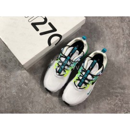 Nike Air Max 270 React Casual Sportshoes For Men And Women White