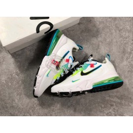 Nike Air Max 270 React Casual Sportshoes For Men And Women White