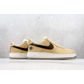 Nike Air Force 1 Manchester Bee Sneakers For Men And Women