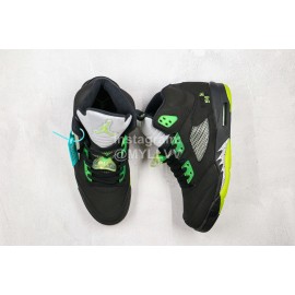 Nike Air Jordan 5 Quai 54 Sneakers For Men And Women Black