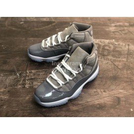 Nike Air Jordan 11 Cool Grey Basketball Shoes For Men