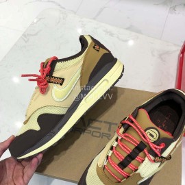 Travis Scott Nike Air Max 1 Cactus Jack Sneakers For Men And Women
