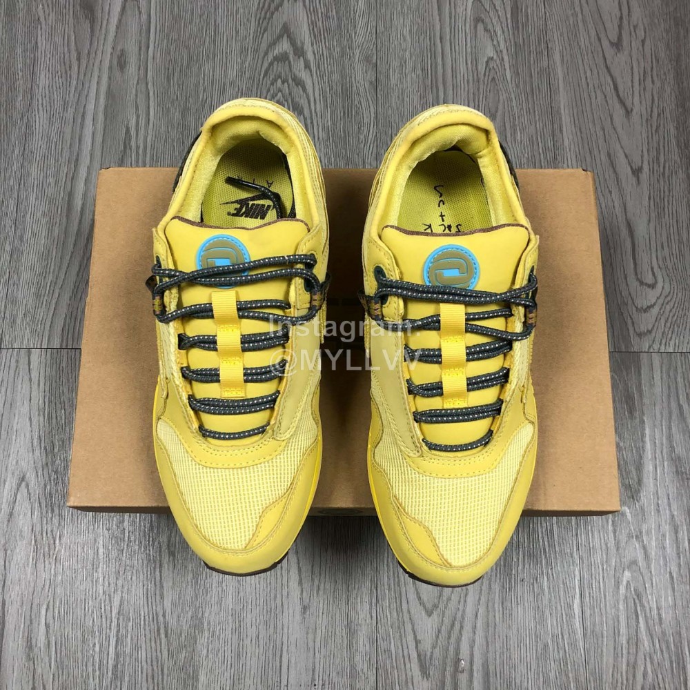 Ts Nike Air Max 1 Sneakers For Men And Women Yellow