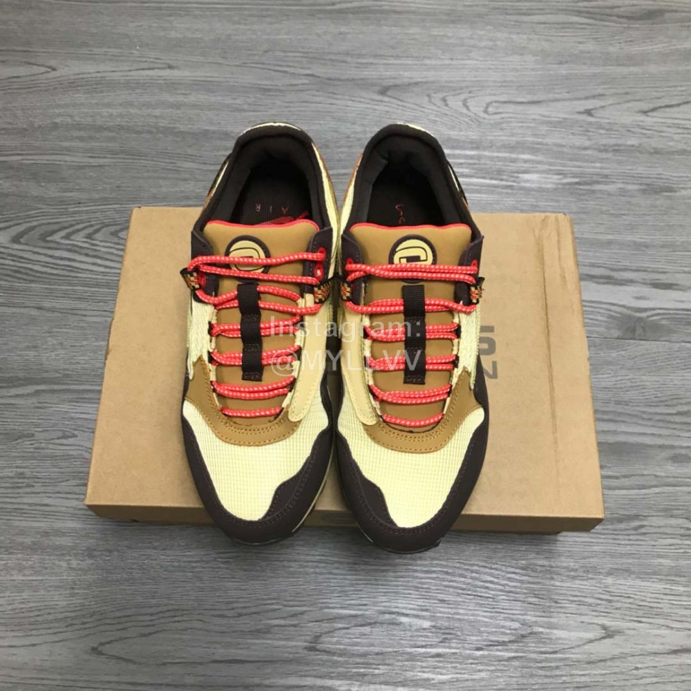 Ts Nike Air Max 1 Sneakers For Men And Women Beige