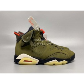Travis Scott Nike Air Jordan 6 Basketball Shoes For Men