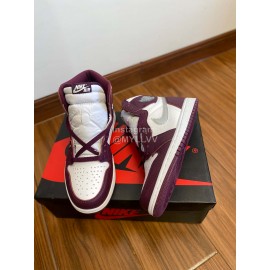 Nike Air Jordan 1 Retro High Og Bordeaux Basketball Shoes For Men And Women