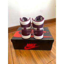 Nike Air Jordan 1 Retro High Og Bordeaux Basketball Shoes For Men And Women