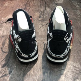 Nike Air Jordan 4 Tattoo Basketball Shoes For Men