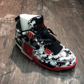 Nike Air Jordan 4 Tattoo Basketball Shoes For Men