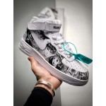 Slam Dunk Nike Air Force 1 Custommid Sneakers For Men And Women