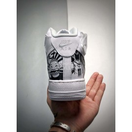 Slam Dunk Nike Air Force 1 Custommid Sneakers For Men And Women