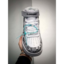 Slam Dunk Nike Air Force 1 Custommid Sneakers For Men And Women