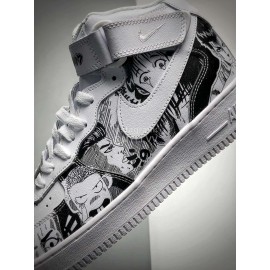 Slam Dunk Nike Air Force 1 Custommid Sneakers For Men And Women