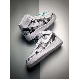 Slam Dunk Nike Air Force 1 Custommid Sneakers For Men And Women